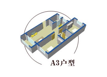 A3户型 建筑面积95.31平米